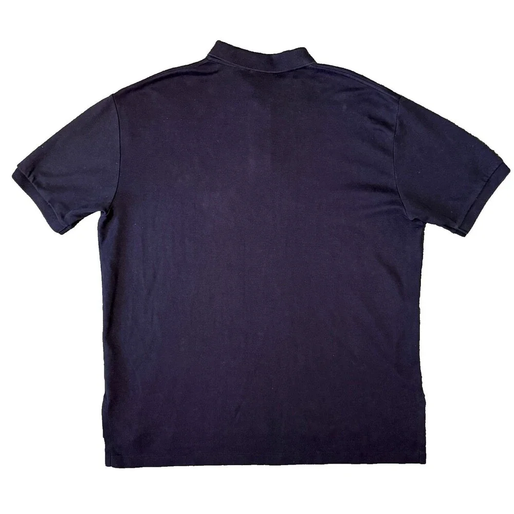 Polo by Ralph Lauren Casual Collared Black Polo Shirt Mens‎ Size XL Red Pony
